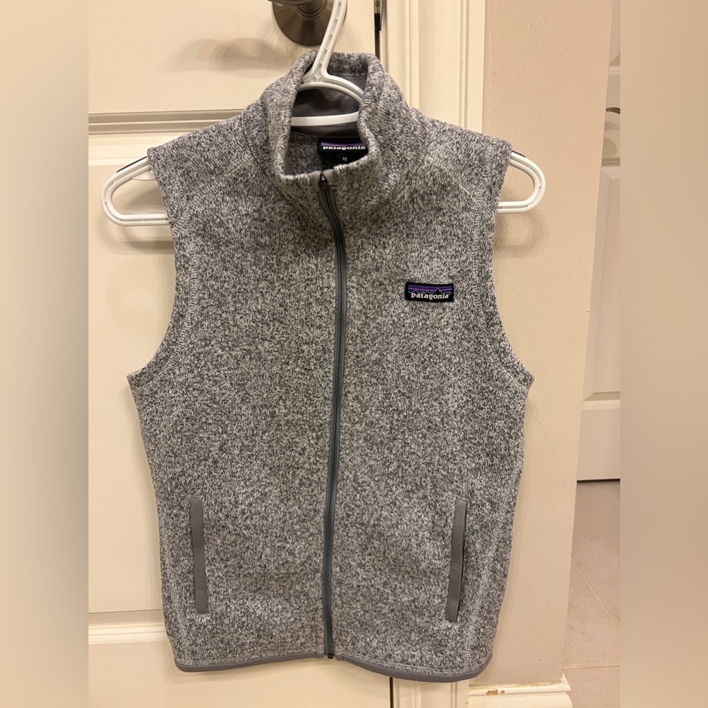 Patagonia Women's Better Sweater Fleece Vest- Birch White